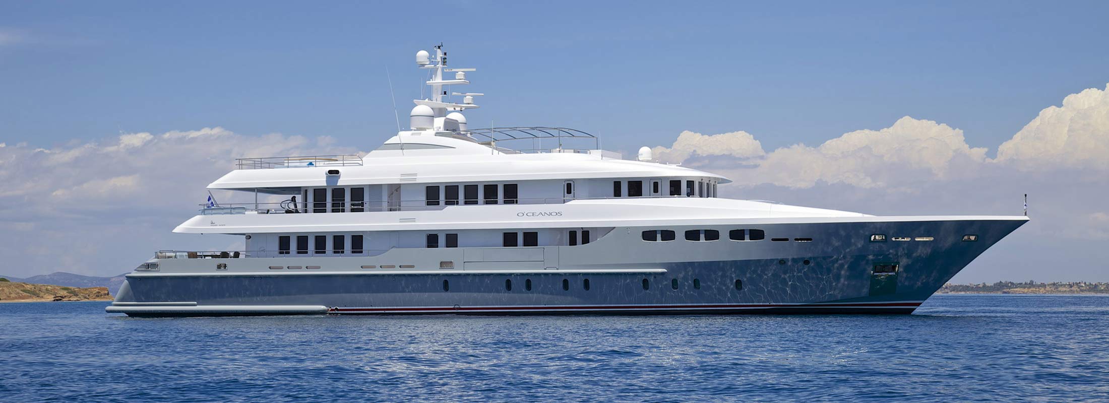 Oceanos Motor Yacht for Charter Mediterranean slider 1