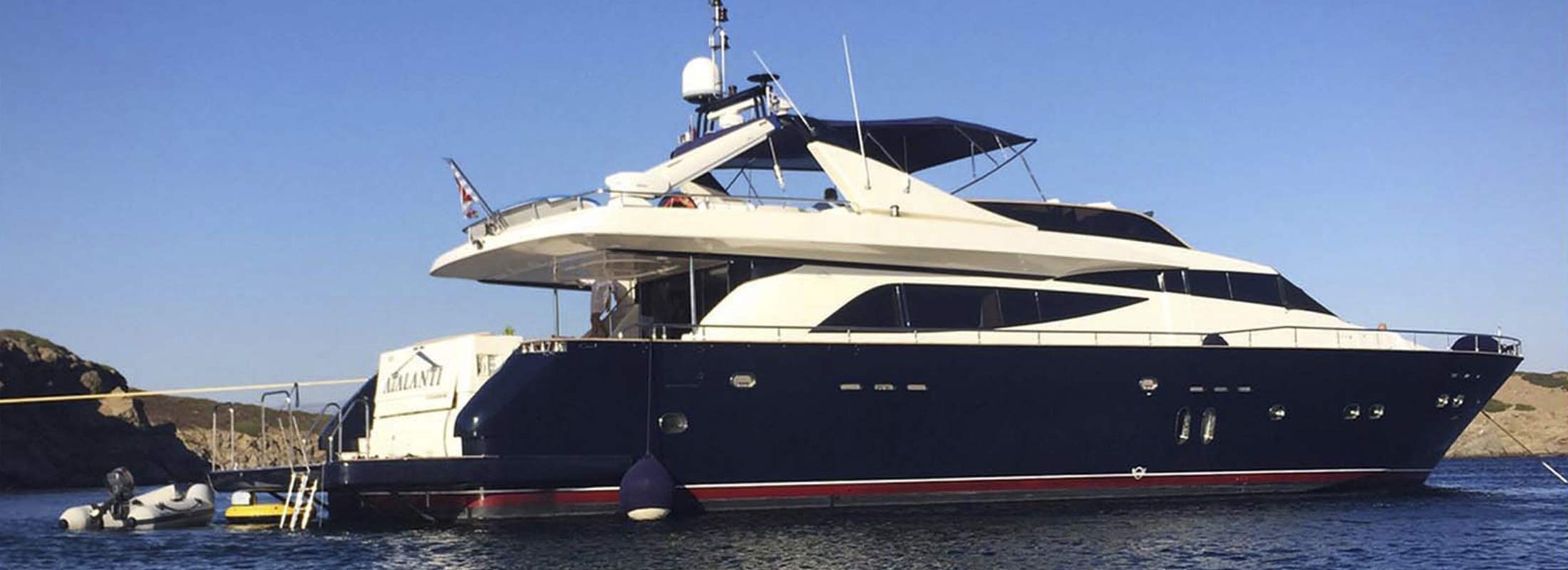 Atalanti Motor Yacht for Charter Mediterranean slider 2