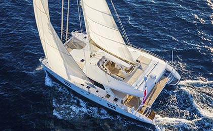 Ombre Blu 3 Sailing Catamaran Charter a Yacht