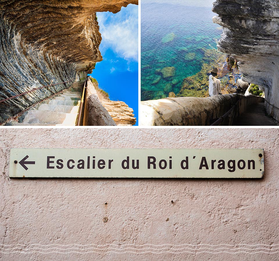 Corsica Yacht Charter Highlight King Aragon Staircase