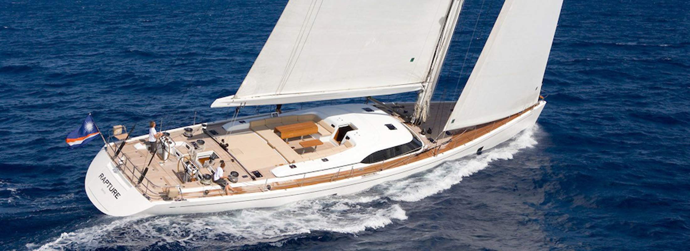 Rapture Sailing Yacht for Charter Mediterranean Caribbean Sea slider 1 