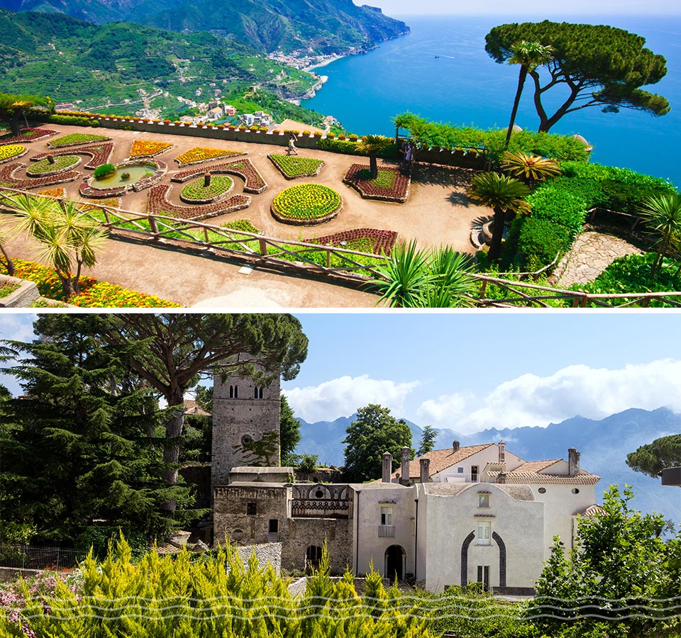 Yacht Charter Hotspot Villa Rufolo, Ravello 