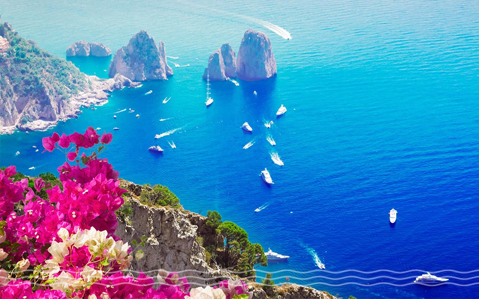 Yacht Charter Hotspot Faraglioni Cliffs - Capri Island Yacht Charter Hotspot Faraglioni Cliffs - Capri Island